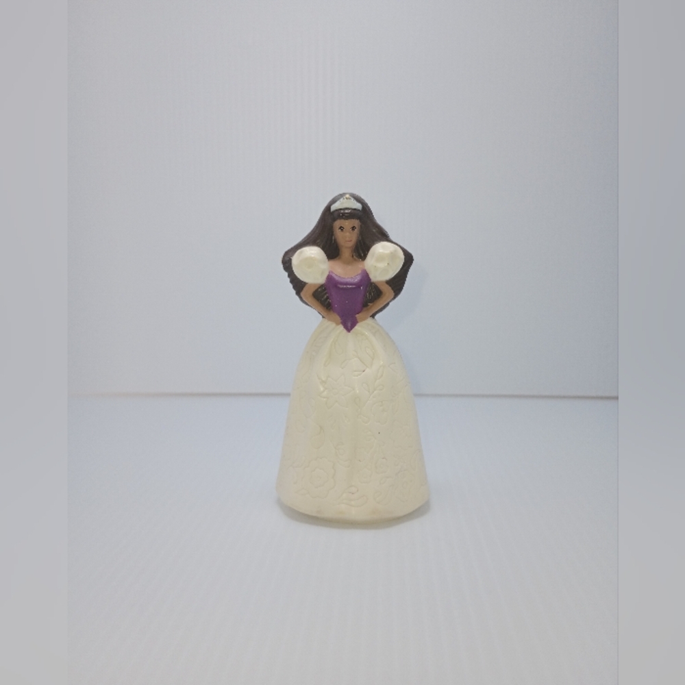 McDonald's Barbie Doll Bride Brunette Wedding Toy Figurine. 1990s. Pre-Owned